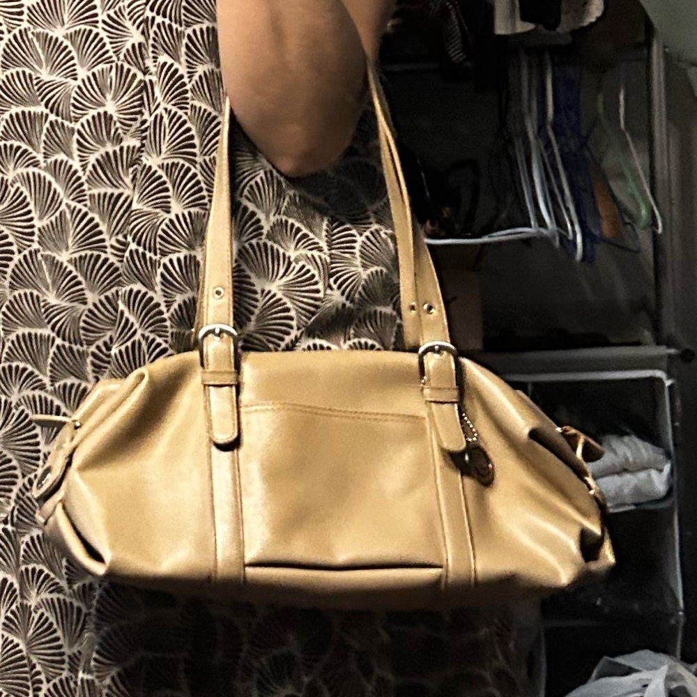 April Cornell Tan Shoulder Bag